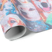 Dierenvriend - Kinder kunst voor CHOC Cadeaupapier (Rol Hoek)