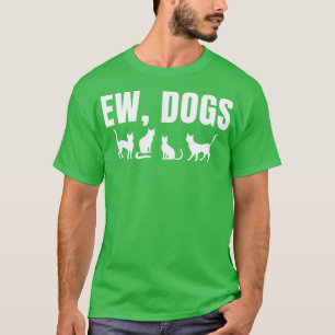 Dierenvriend met jonge honden Funny Puppy Pet Cat T-shirt