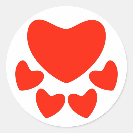 Dierenvriend Ronde Sticker (Voorkant)