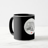 Dierenvriend van Cute Panda en Polar Beer Mok (Voorkant links)