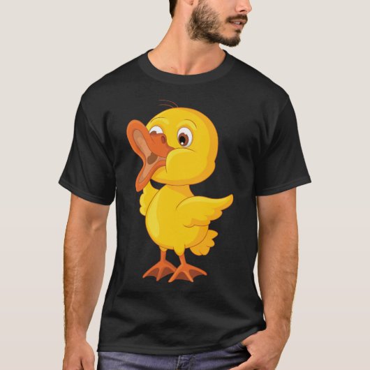dierenvriend van eenden t-shirt (Voorkant)