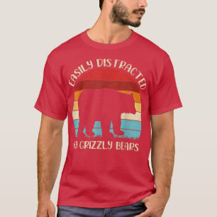 Dierenvriend van grizzly Beer, gemakkelijk verstoo T-shirt