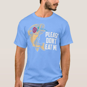 Dierenvriend van Vegan Vegetarian Fan Veggie Vis T-shirt