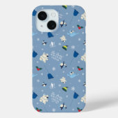 Dierenvrienden "Bye Buddy" Winterpatroon Case-Mate iPhone Case (Achterkant)