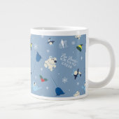 Dierenvrienden "Bye Buddy" Winterpatroon Extra Grote Beker (Rechts)