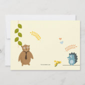 Dierenvrienden Fotouitnodiging Kaart (Achterkant)