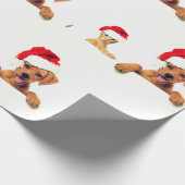 Dierenvrienden kerstpapier cadeaupapier (Hoek)