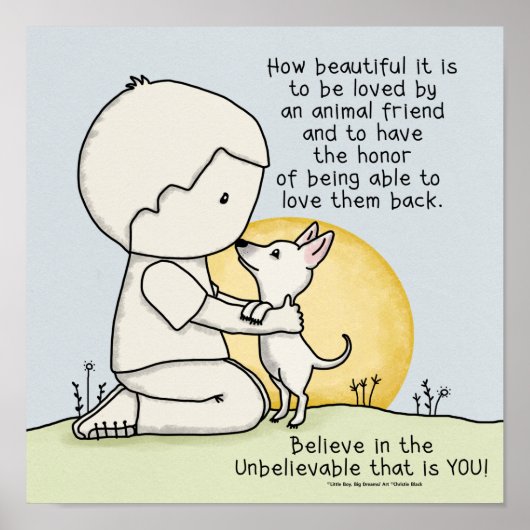 Dierenvrienden Poster (Voorkant)