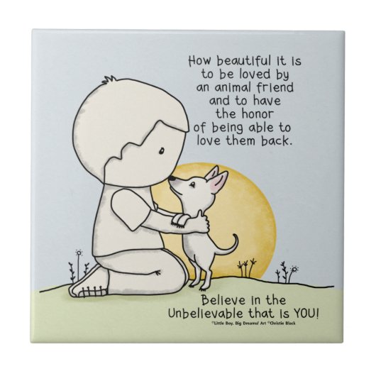 Dierenvrienden Tegeltje (Voorkant)