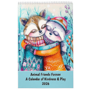 Dierenvrienden voor altijd – Een kalender van vrie
