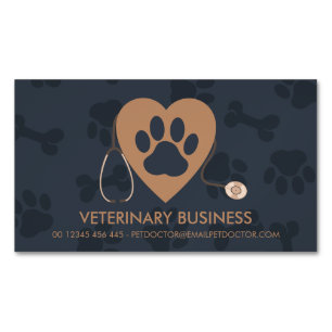 Dierenziekenhuis Pet Doctor Magnetisch Visitekaartje
