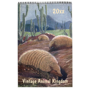 Diererijk uit vroeger tijden, Jungle Woestijnen Bo Kalender