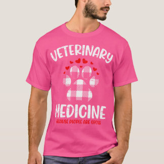 Diergeneeskunde Dierenarts Dierenverzorgingsklinie T-shirt