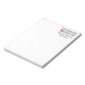 Diergeneeskunde . . . Omdat mensen grof zijn Notitieblok (Gedraaid)