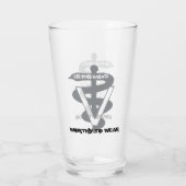 Diergeneeskundige Gecertificeerde badpas - Draag Glas (Achterkant)