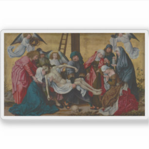 Dieric Bouts - De afzetting Sticker