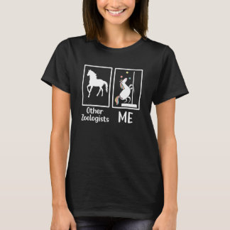 Dierkundige Dierenverzorging Wilde Dieren Zoölogie T-shirt