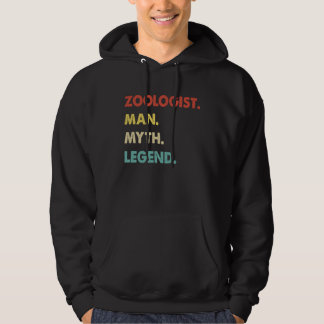 Dierkundige Man Mythe Legende  1 Hoodie
