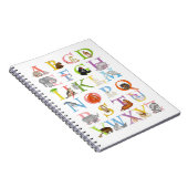 Dierlijk ABC-notitieboek Notitieboek (Rechterzijde)