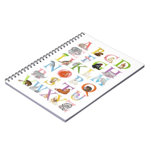 Dierlijk ABC-notitieboek Notitieboek (Linkerzijde)