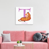 Dierlijk ABC T is bestemd voor het afdrukken van t (Insitu (Woonkamer))