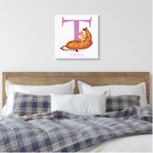 Dierlijk ABC T is bestemd voor het afdrukken van t (Insitu (Slaapkamer))