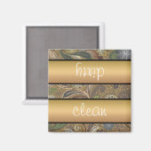 Dierlijk afdrukpatroon magneet (Voorkant / Achterkant)