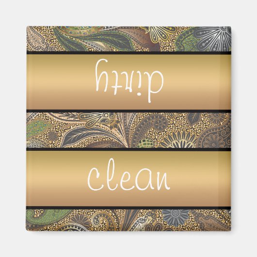 Dierlijk afdrukpatroon magneet (Voorkant)