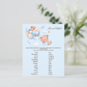 Dierlijk Baby shower spel (Staand voorkant)