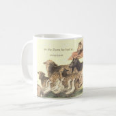 Dierlijk Boerderij e-i-e-i-o-hete Mok (Voorkant links)