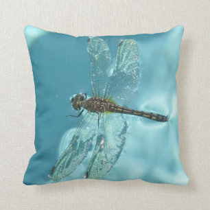 Dierlijk Collectie - Dragonfly op water Kussen