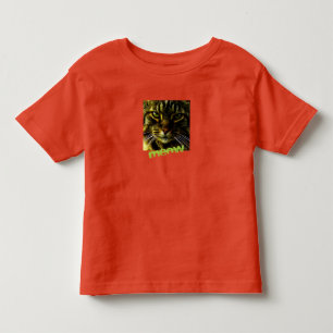 Dierlijk gezicht hypnotiserende kattenogen kinder shirts
