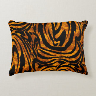 Dierlijk huidpatroon. De stof Abstract met Tige Accent Kussen