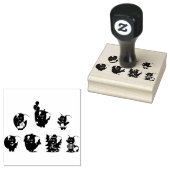 dierlijk olifant-olifant-kind rubberstempel (Gestempeld)