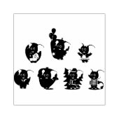 dierlijk olifant-olifant-kind rubberstempel (Afrduk)