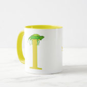 Dierlijke ABC I is bedoeld voor de mok van leguane (Voorkant links)