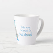 Dierlijke ABC M is bestemd voor de latte mok van h (Rechterhoek)