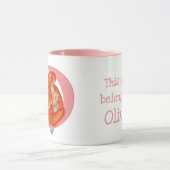 Dierlijke ABC O is bestemd voor orangutane mok (Midden)