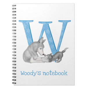 Dierlijke ABC W is bestemd voor het notitieboek va