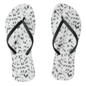 Dierlijke afdruk 9 teenslippers (Voetbed)