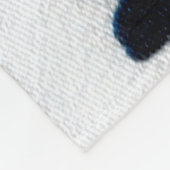 Dierlijke afdrukken fleece deken (Hoek)