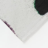 Dierlijke afdrukken fleece deken (Hoek)