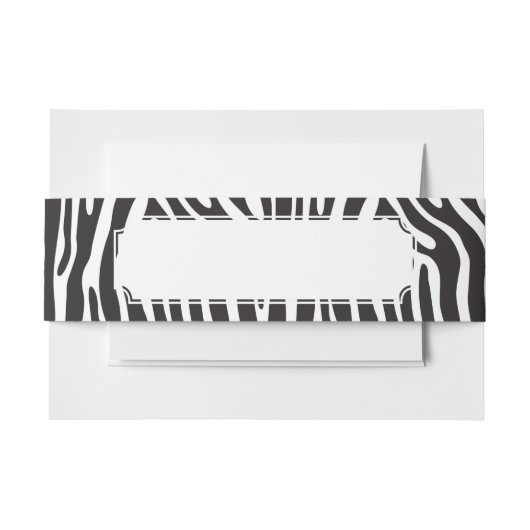 Dierlijke afdrukken uitnodigingen wikkel (Voorkant Voorbeeld)