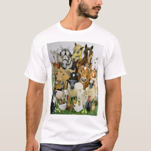Dierlijke allersoorten t-shirt