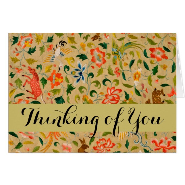 Dierlijke Antiek vogelpest Deer Rabbit (Voorkant Horizontaal)