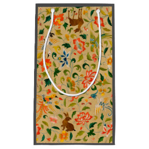 Dierlijke Antiek vogelpest Deer Rabbit Klein Cadeauzakje