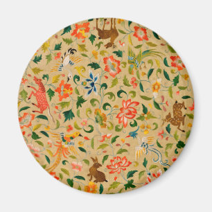 Dierlijke Antiek vogelpest Deer Rabbit Magneet