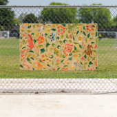 Dierlijke Antiek vogelpest Deer Rabbit Spandoek (Insitu)