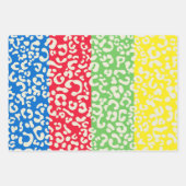 Dierlijke bladspatroon Verpakkingspapier Inpakpapier Vel (Voorkant 3)