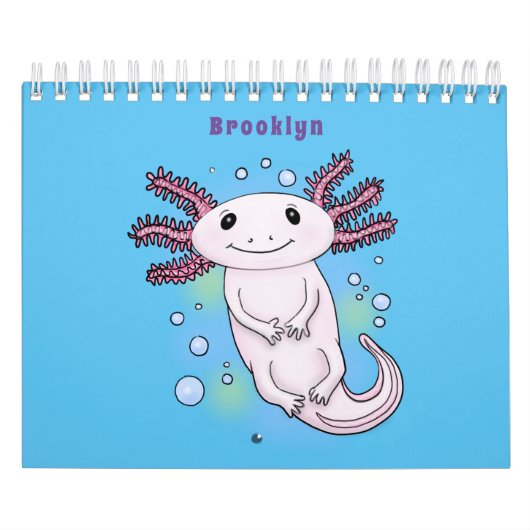 Dierlijke cartoon illustratie kalender (Hoes)